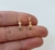 AROS ENCHAPADOS EN ORO TRIANGULOS
