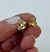 AROS ENCHAPADOS EN ORO 3 CORAZONES