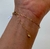 PULSERA ENCHAPADA EN ORO FLOR - LR relojes