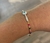 PULSERA PLATA Y PIEDRITAS DE COLORES OJO TURCO en internet
