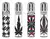 Encendedor Clipper Neon Leaves x 5u