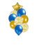 Combo 9 Globos (forma +Confetti + Perlado) - tienda online
