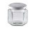 Frasco Hexagonal 190 cc Con Tapa X Unidad - comprar online