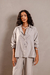 Camisa Crincle Cinza