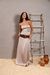 Vestido Longo Cetim Fendi - comprar online