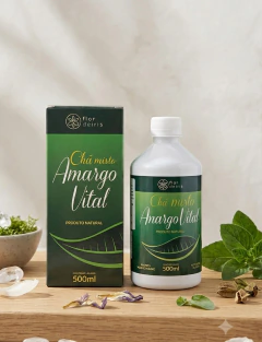CHÁ AMARGO VITAL I Ervas para Saúde do Fígado e Bile
