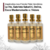 Conjunto de cinco frascos de perfumes de 15ml com rótulos dourados, inspirados nos florais mais vendidos.