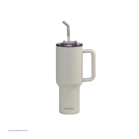 Térmico de gran capacidad con bombilla incluida — perfecto para smoothies.