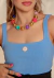 Top Cropped c/ Alça Aquarela - comprar online