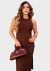 Vestido Midi Canelado Regata - Use Fiu-Fiu