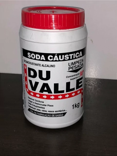 Soda Caustica Duvalle 1kg