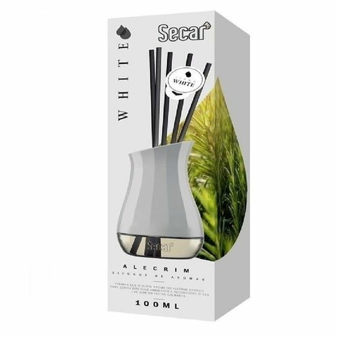 Difusor De Aromas Secar White Alecrim 100ml