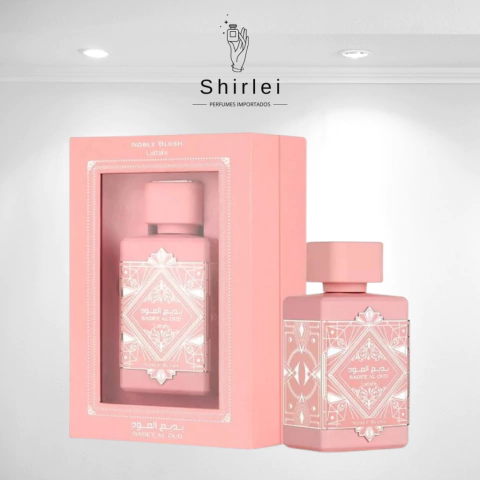 Perfume Árabe Badee Al Oud Noble Blush Lattafa Original Eau de Parfum 100ml