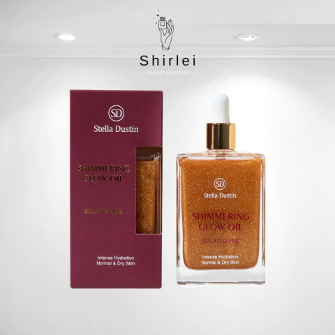 ÓLEO CORPORAL STELLA DUSTIN SHIMMERING SOLAR SHINE 100ML
