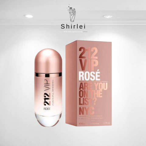 212 Vip Rose Eua de Parfum - 80ml