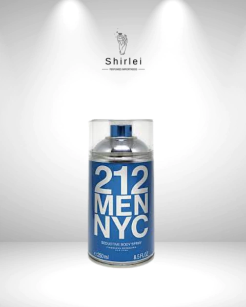 Carolina Herrera 212 NYC Men Body Spray Masculino 250ml