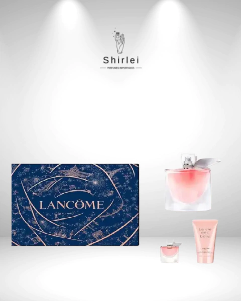 Kit Lancome La Vie Est Belle Eau de Parfum 100ml + Eau de Parfum 4 Ml + Body Lotion 50ml - comprar online