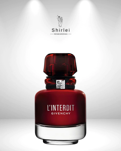 Givenchy l'interdit feminino eau de parfum rouge 80ml - comprar online