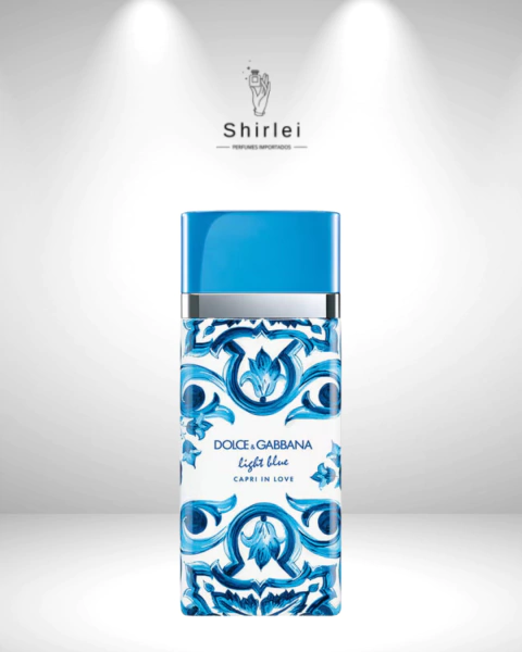 Dolce & Gabbana light blue capri in love feminino eau de parfum - comprar online