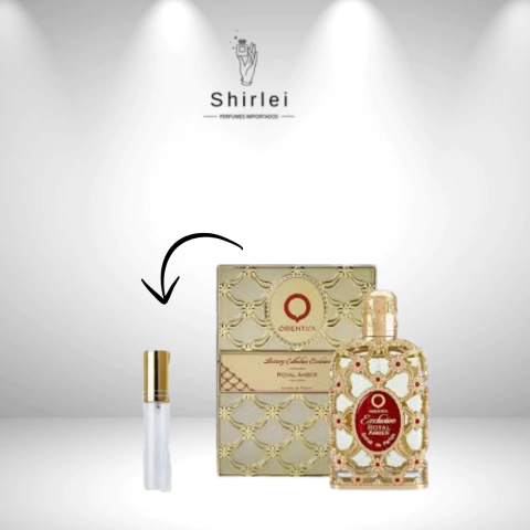 Decant Orientica Royal Amber Extrait De Parfum Perfume Árabe Unissex - comprar online