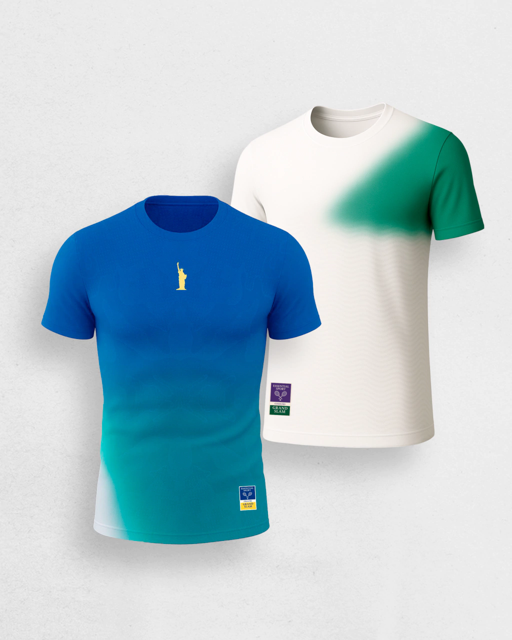 Kit Camisa Essential Grand Slam Series Masculina NYC + Londres