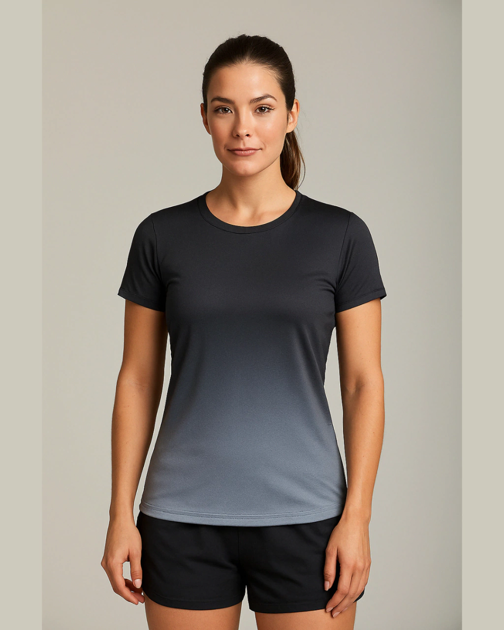 Camiseta Essential Feminina Dry Air Degradê Manga Curta