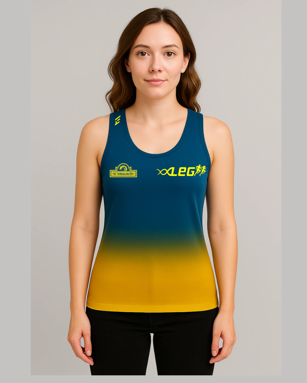 CAMISA REGATA ESSENTIAL DRY LEG RUNNERS EDIÇÃO ESPECIAL MEIA DE BH FEM