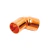 CURVA COBRE 45 1.1/2 PAREDE 1,12 MM FRIVEN - comprar online