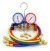 Manifold 4 Vias R134A/R22/R410A Mangueira 120cm AGT
