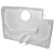 Capa Traseira do Evaporador Geladeira Brastemp Consul W10292562