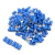 100un Terminal Garfo/forquilha 1,5 E 2,5mm Azul Pre-isolado - comprar online