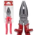 Alicate Universal 8 polegadas Vanadium vermelho Gedore