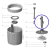 Agitador superior lavadora LTE09 Electrolux A99027301 - comprar online