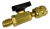 REGISTRO BOLA 1/4 MACHO 5/16 FEMEA AGT-VAG5 -PRETA AGETHERM