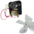 Motor ventilador refrigeração 1/100 110V com helice CJ1207MHP