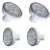 Kit 4 pés lavadora Lt electrolux A99014001