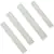 Kit 4 roletes helice agitador lavadora 326050583