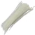 kit 100 ABRACADEIRA PLASTICA 3,6MM BRANCA -MEDIA LOTUS