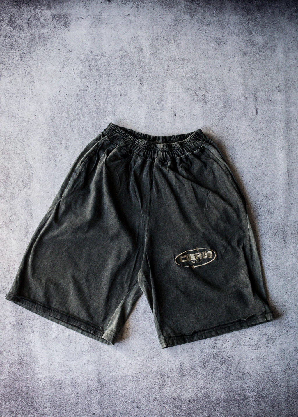 Bermuda Acid Baggy Ciervo Negro