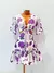 Vestido Elisa: Estampado Com Decote em V Paty Nordestina Tendencia Novidade