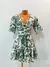 Vestido Elisa: Estampado Com Decote em V Paty Nordestina Tendencia Novidade
