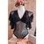 Body Angel C/Brilho (Body Luxo de Tule Brilhoso com Mangas de Tule). na internet