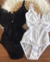 Body Jade em Renda com Decote em V e Abertura Inferior - loja online