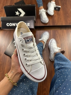 All Star Tradicional Branco Lona na internet