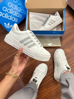 AD Luxo Slim Branco/Cinza