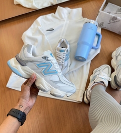 NB 9060 Gelo/Azul - Gabi Soares Calçados