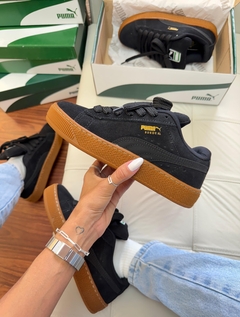 Suede XL Prime Preto/Preto (Couro) - comprar online