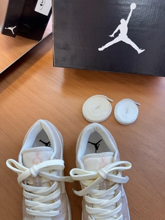 Jordan 23 Linha Luxo Marfim/Branco - Gabi Soares Calçados