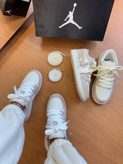 Jordan 23 Linha Luxo Marfim/Branco - loja online