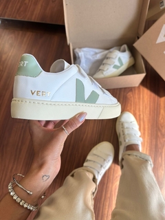 V Velcro Branco/Menta na internet